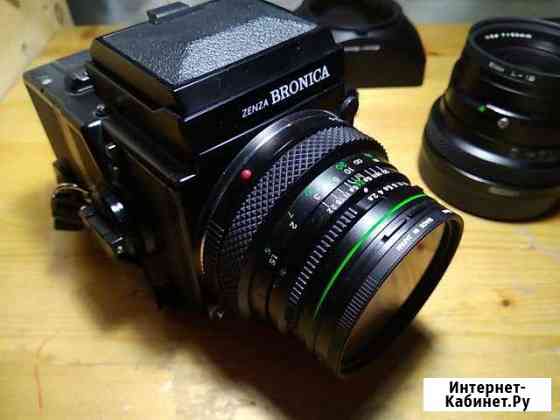 Zenza bronica etrs +2 объектива +бленда + призма Архангельск