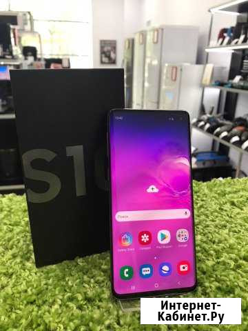 Смартфон SAMSUNG Galaxy S10 8/128GB(кр90б) новый Йошкар-Ола - изображение 1
