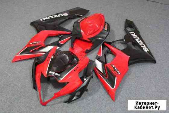 Пластик Suzuki GSX-R1000 2005-2006 Красно-Черный Москва