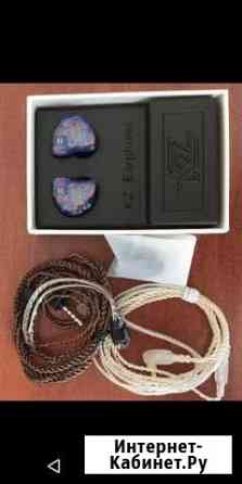 Наушники KZ ZS10 синие Чайковский