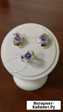 Золотые серьги,кольцо Чита - изображение 1