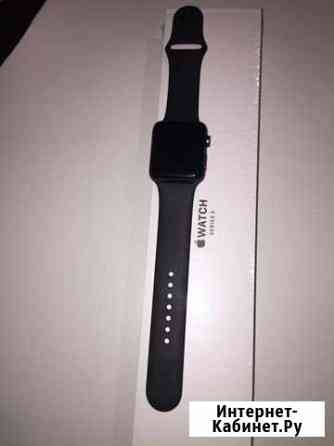 Apple Watch Series 3 42мм Space Gray Засечное