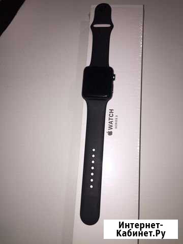 Apple Watch Series 3 42мм Space Gray Засечное - изображение 1