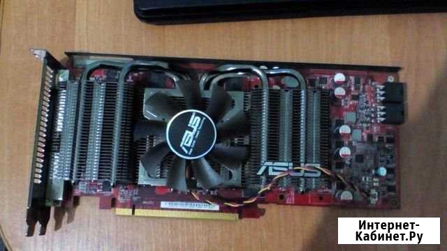 Видеокарта asus radeon HD 4870 1 Гб gddr5 (EAH4870 Обнинск - изображение 1