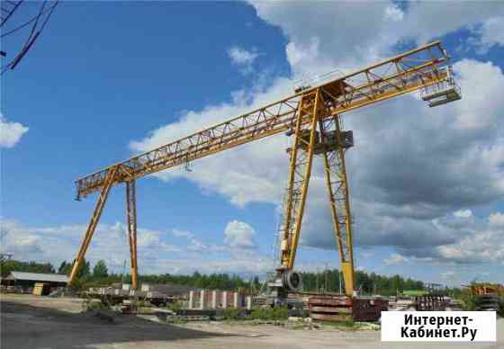 Козловой кран кск-32 Тосно