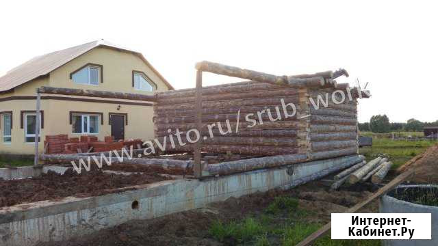 Срубы 5х7 6х8 диаметром 26-36см Уфа - изображение 1