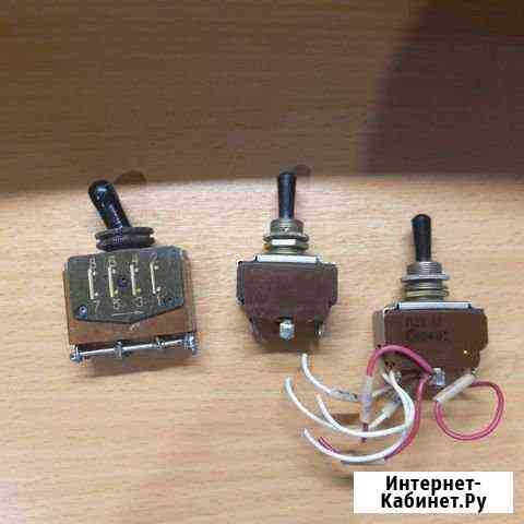 Тумблера и кнопки Владимир