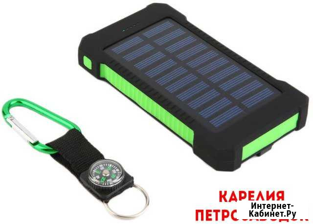 Новый внешний аккумулятор солнечный 30 000 мАч Петрозаводск - изображение 1