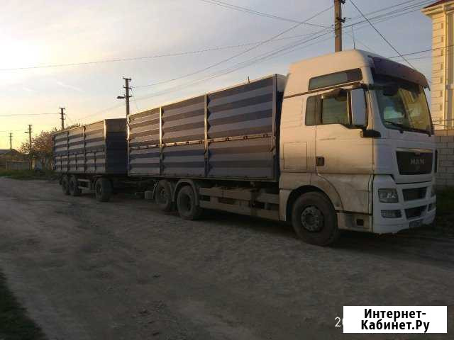 Ман тгх 26480 2008г с прицепом зерновоз Симферополь - изображение 1