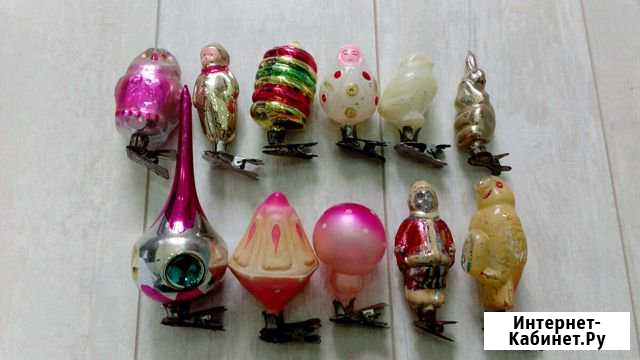 Игрушки ёлочные времён СССР Курган - изображение 1