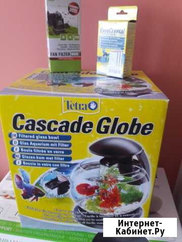 Аквариум cascade globe с фильтром Одинцово - изображение 1