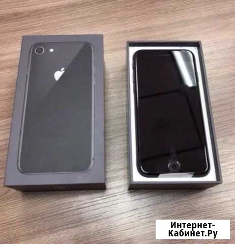 iPhone 8 64Gb Space Grey,Новый,Магазин Великие Луки - изображение 1