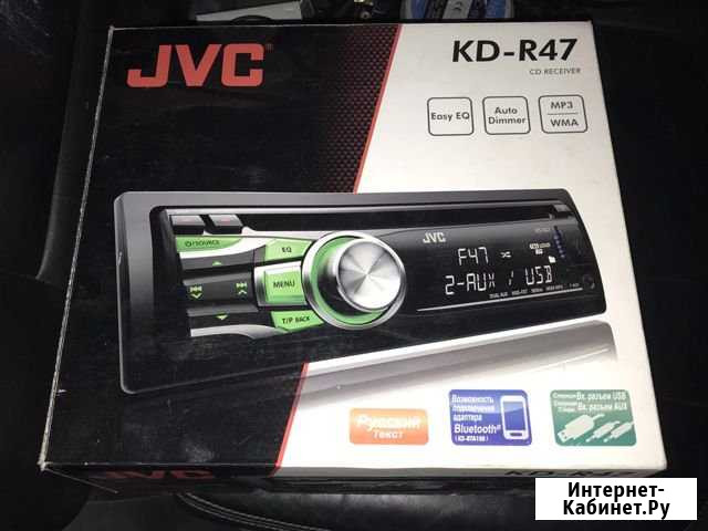 Магнитола с usb jvc-kd r47 Йошкар-Ола - изображение 1