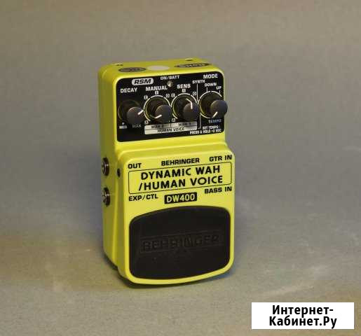 Гитарный эффект behringer DW400 dynamic WAH Нижний Тагил - изображение 1