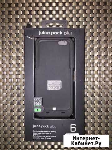 Внешний аккумулятор iPhone 6 Juice Pack Plus Сыктывкар - изображение 1