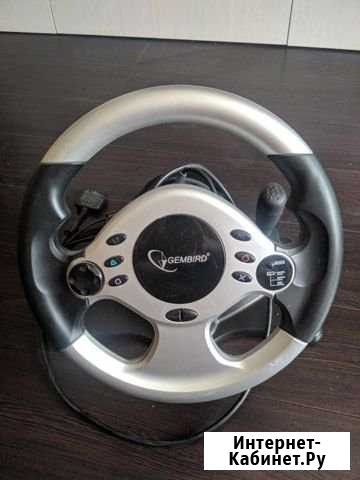 Руль игровой Gembird Steering Wheel Обнинск - изображение 1