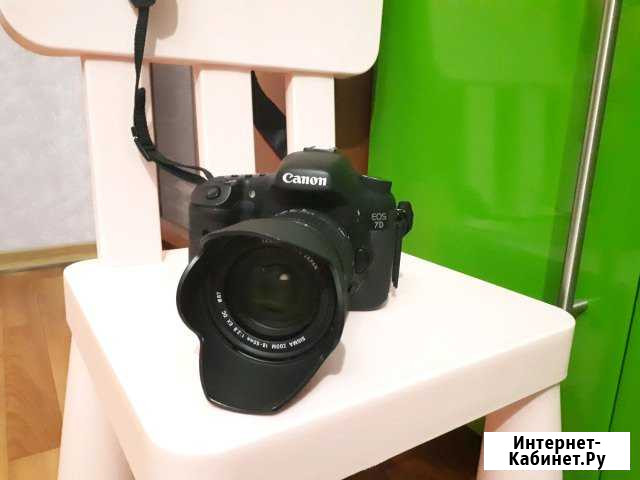 Canon 7D + sigma 18-50 f2.8 + подарки Шахты - изображение 1