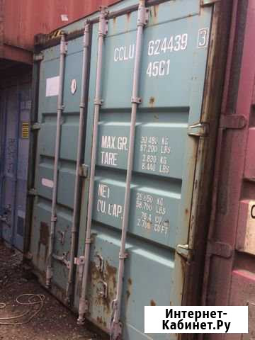Контейнер 40f cclu6244393 Краснодар - изображение 1