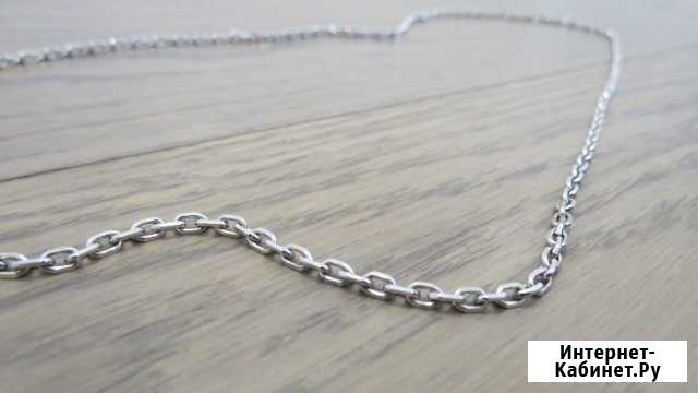 Цепочка (белое золото) 60см Воронеж - изображение 1