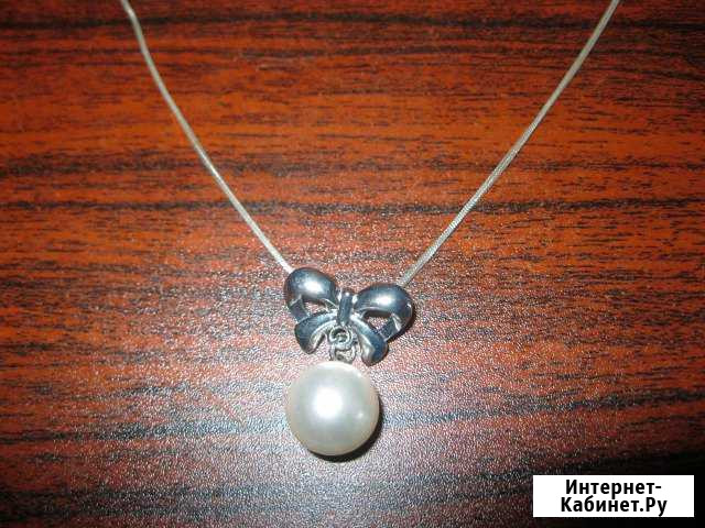 Подвеска бантиком и сердечком. Цена за обе Барнаул - изображение 1