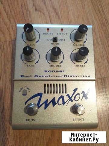 Дисторшн Maxon ROD-881 ламповый Мурино - изображение 1