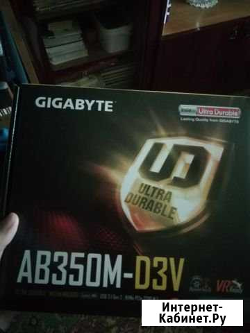 Материнская плата Gigabyte AB350M-D3V Иваново - изображение 1