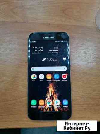 Продам SAMSUNG Galaxy S7 32Gb. Цвет черный Мурманск
