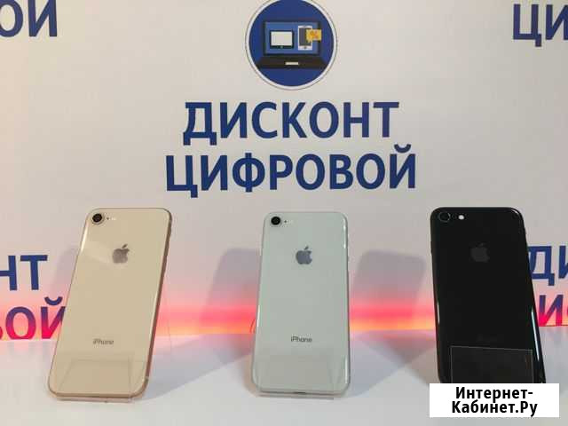 Оригинальные Apple iPhone 8 64Gb в идеале Череповец - изображение 1