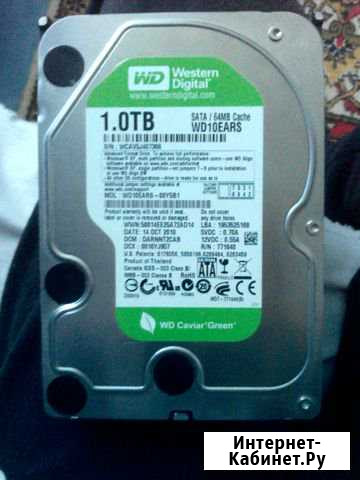 WD Caviar Green 1TB Дубовка - изображение 1