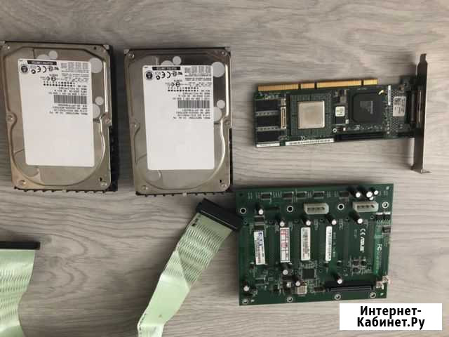 Scsi контроллер и держатели для дисков Белгород - изображение 1