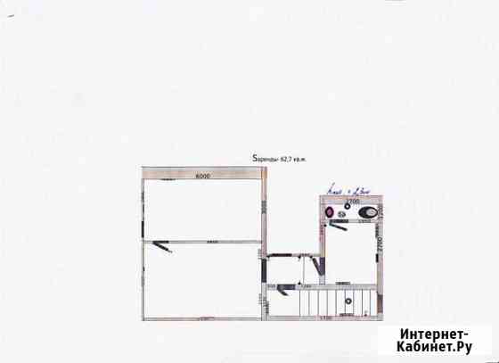 Помещение свободного назначения, 62.7 кв.м. Воронеж