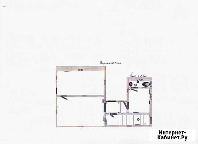Помещение свободного назначения, 62.7 кв.м. Воронеж - изображение 1