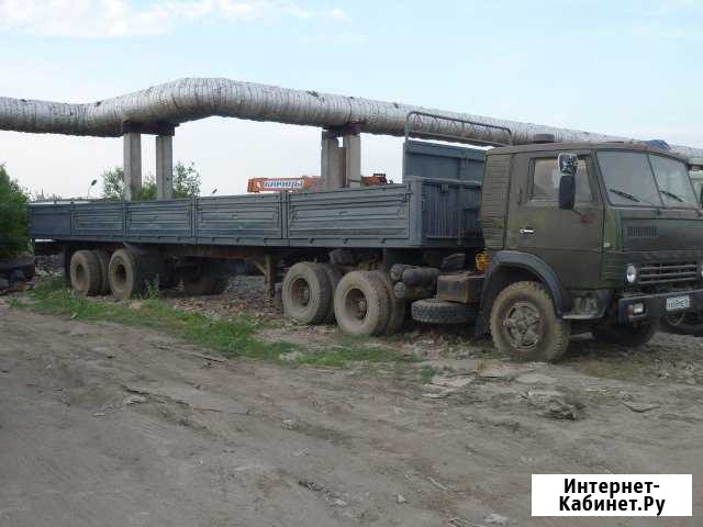 Камаз длинномер, полуприцеп, лафет, (собственник) Казань - изображение 1