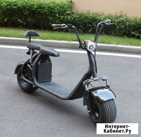 Электроскутер Citycoco harley X7 Double Seat 1500W Вологда - изображение 1