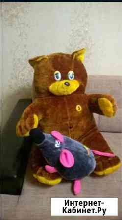 Медведь 72 см и мышь с карманом-тайником Брянск