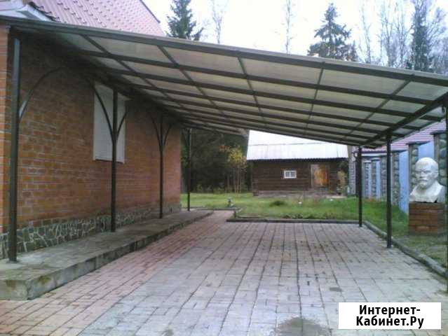 Навес для машины из профлиста арт.14 g-15 м-122 Ростов-на-Дону - изображение 1