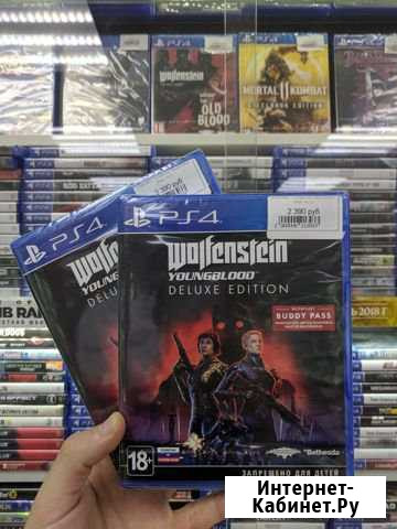 Wolfenstein Youngblood. Deluxe Edition PS4 (Обмен) Челябинск - изображение 1