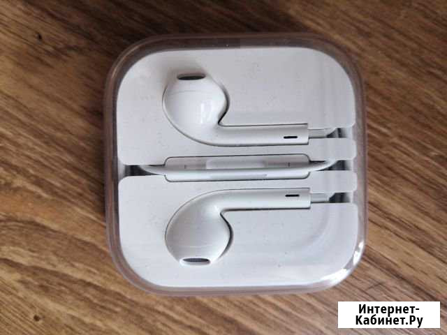 Наушники от 6s iPhone оригинал Омск - изображение 1