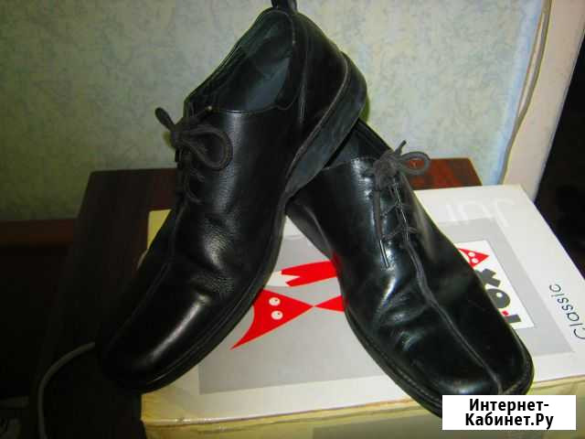 Полуботинки подростковые кожаные Великий Новгород - изображение 1