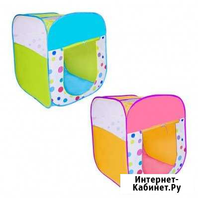 Палатка Ching Ching Конфетти + 100 шаров квадрат Майкоп - изображение 1