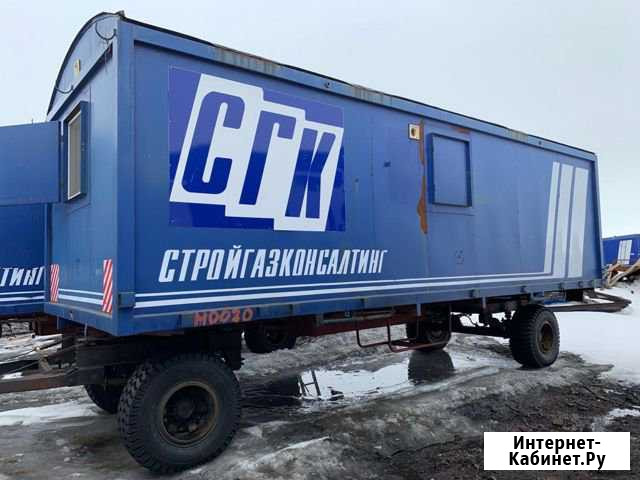 Вагон-дом на шасси Комфорт С жилой (8ми местный) Ухта - изображение 1
