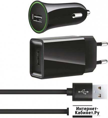 Набор зарядных устройств с Micro USB кабелем Киров - изображение 1