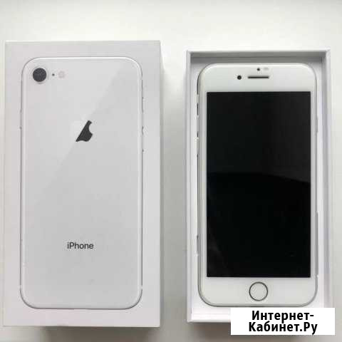 iPhone 8 64Gb Silver,Новый,Магазин Великие Луки - изображение 1