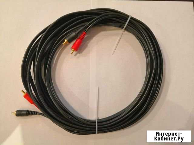 Кабель Alda 2 x RCA - 2 x RCA 10 метров Салават - изображение 1