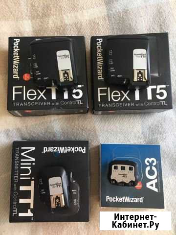 PocketWizard for canon комплект на 2 вспышки + чех Электросталь - изображение 1