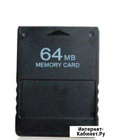 Карту памяти для Sony PS2 на 64мб Саратов - изображение 1