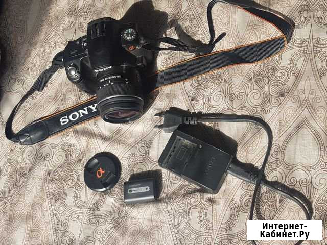 Зеркальный фотоаппарат sony dslr - A390 Сочи - изображение 1
