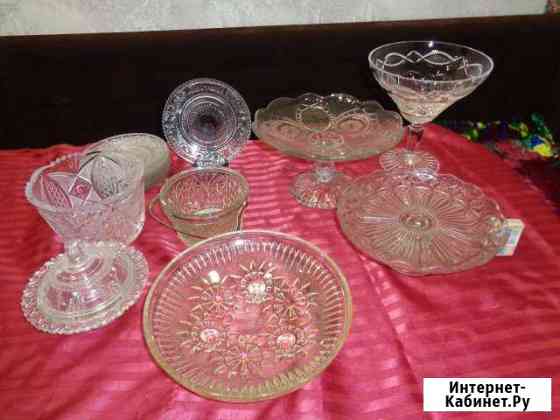 Посуда СССР стекло,хрусталь Киров