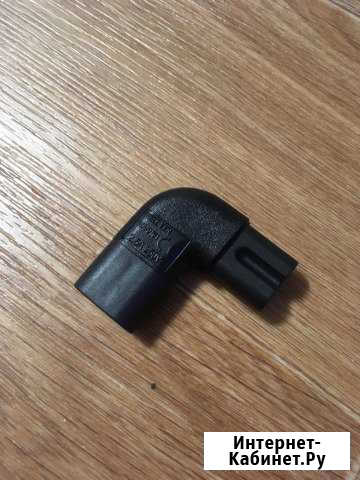 Адаптер IEC320 C7 на C8 угловой Пермь - изображение 1