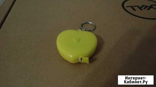 Сантиметр брелок в форме сердца Омск - изображение 1